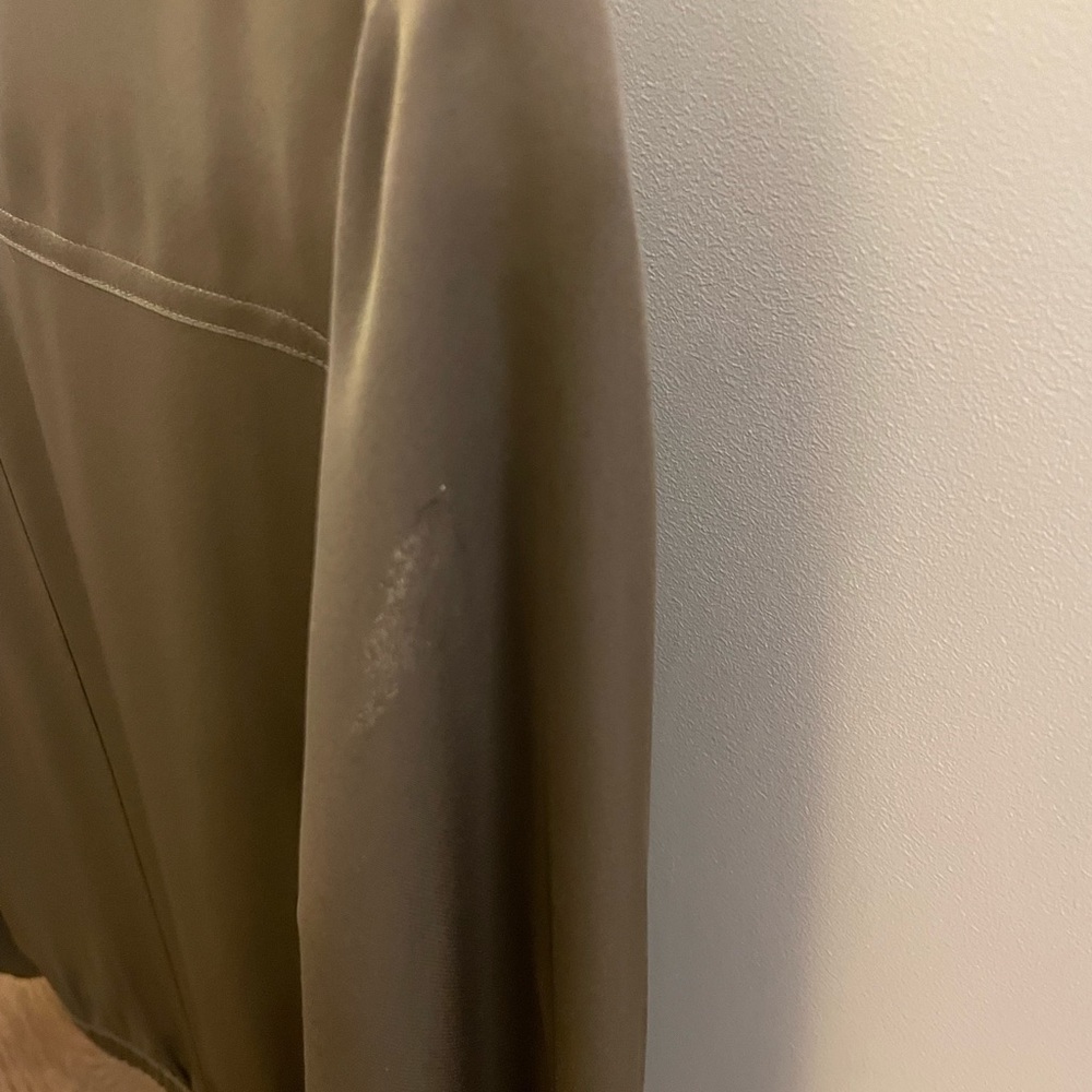 Theory silk bomber jacket